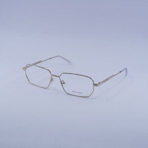 Bottega Veneta BV1073O 002 Eyeglasses Gold 56mm Rectangle Frame